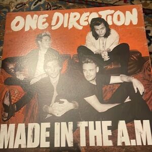 One direction made in the am black vinyl